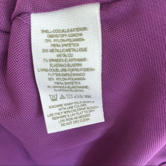 Free People Mini Baby Doll Dress / Tunic, Sparkly Purple, Small/Medium - Picture 7 of 7